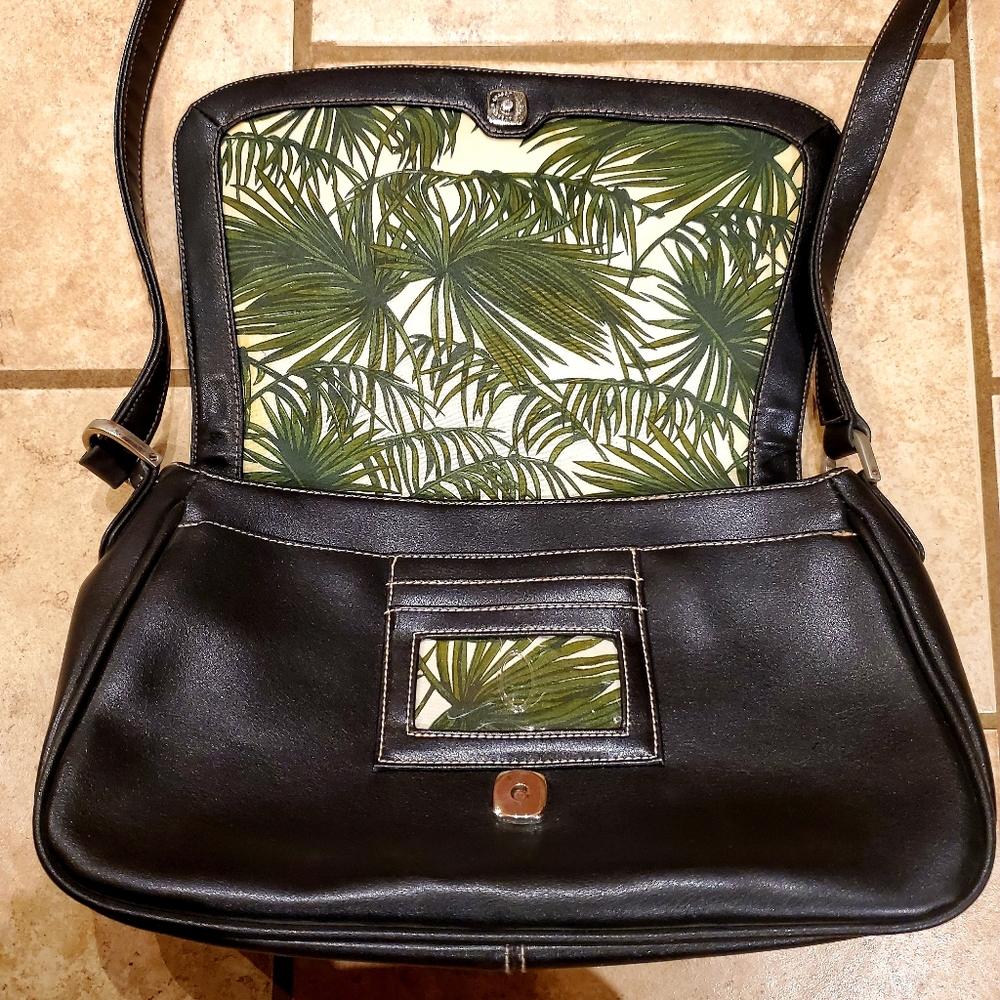 Liz Claiborne adjustable saddle bag - Picture 3 of 6
